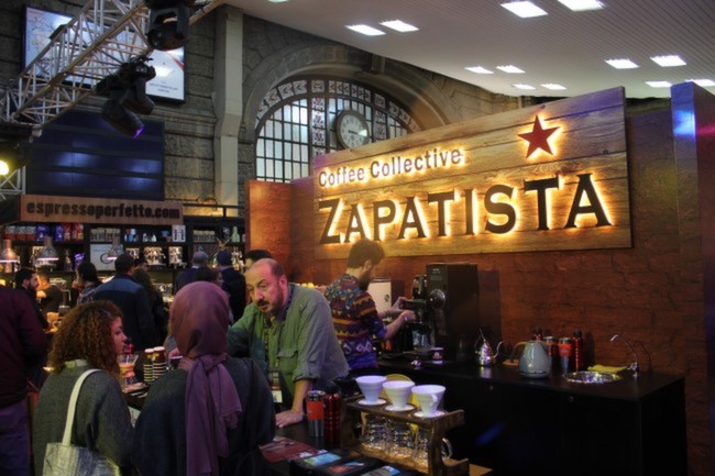 22 - 25 Ekim 2015 İstanbul Coffee Festival Zapatista