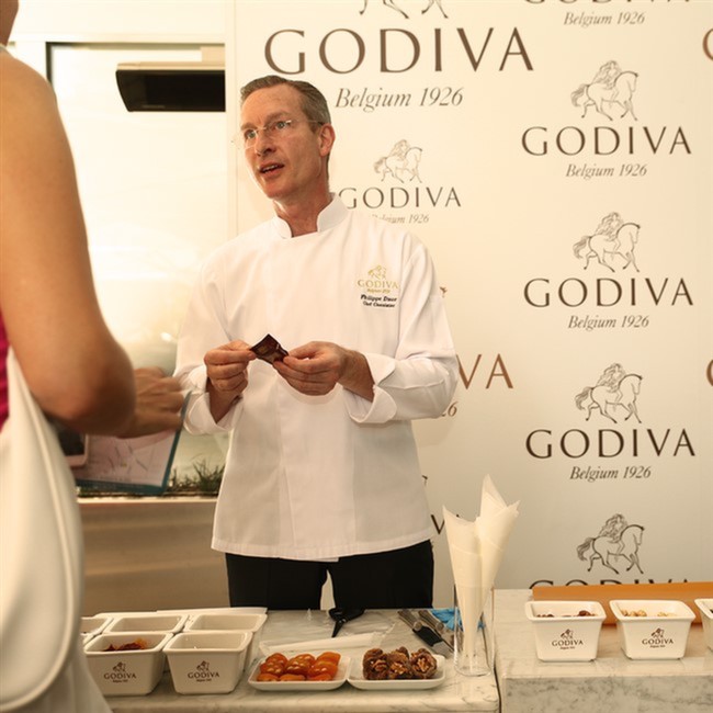 Godiva’nın ünlü çikolata şefi Philippe Daue