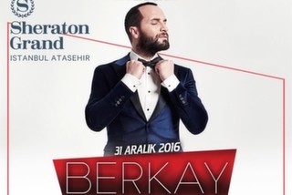 Berkay, Yılbaşı Gecesi Sheraton Grand İstanbul Ataşehir'de