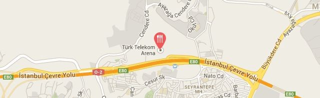 Yüzevler Kebap, Türk Telekom Arena