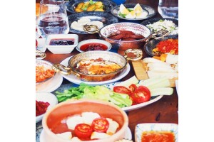 Loça Restaurant'ta 30 Çeşit Zengin Serpme Kahvaltı Menüsü