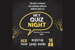 'Hey Quiz Night!' Gösteri Bileti