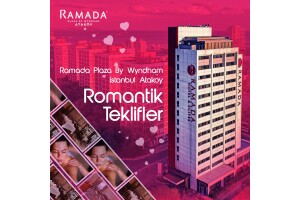 Ataköy Ramada Plaza By Wyndham Istanbul'Da 2 Kişilik Romantik Paketler