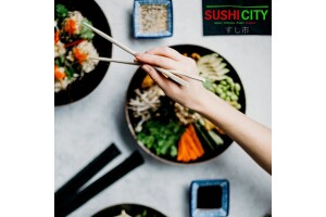 Sushi City'den Lezzet Şöleni Sunan Sushi Menüleri