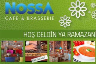 Nossa Cafe & Brasserie Aqua Florya'da Zengin İftar Menüsü